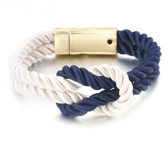 braided rope magnetic clasp bracelet Jewelry - Braided Rope Bracelet With Magnetic Clasp